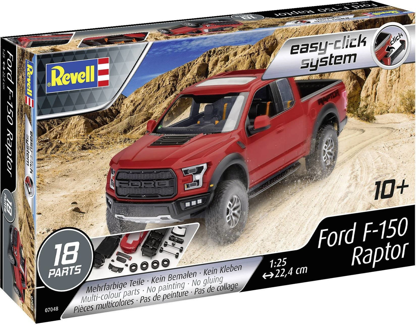Revell 2017 Ford F-150 Raptor (easy click)
