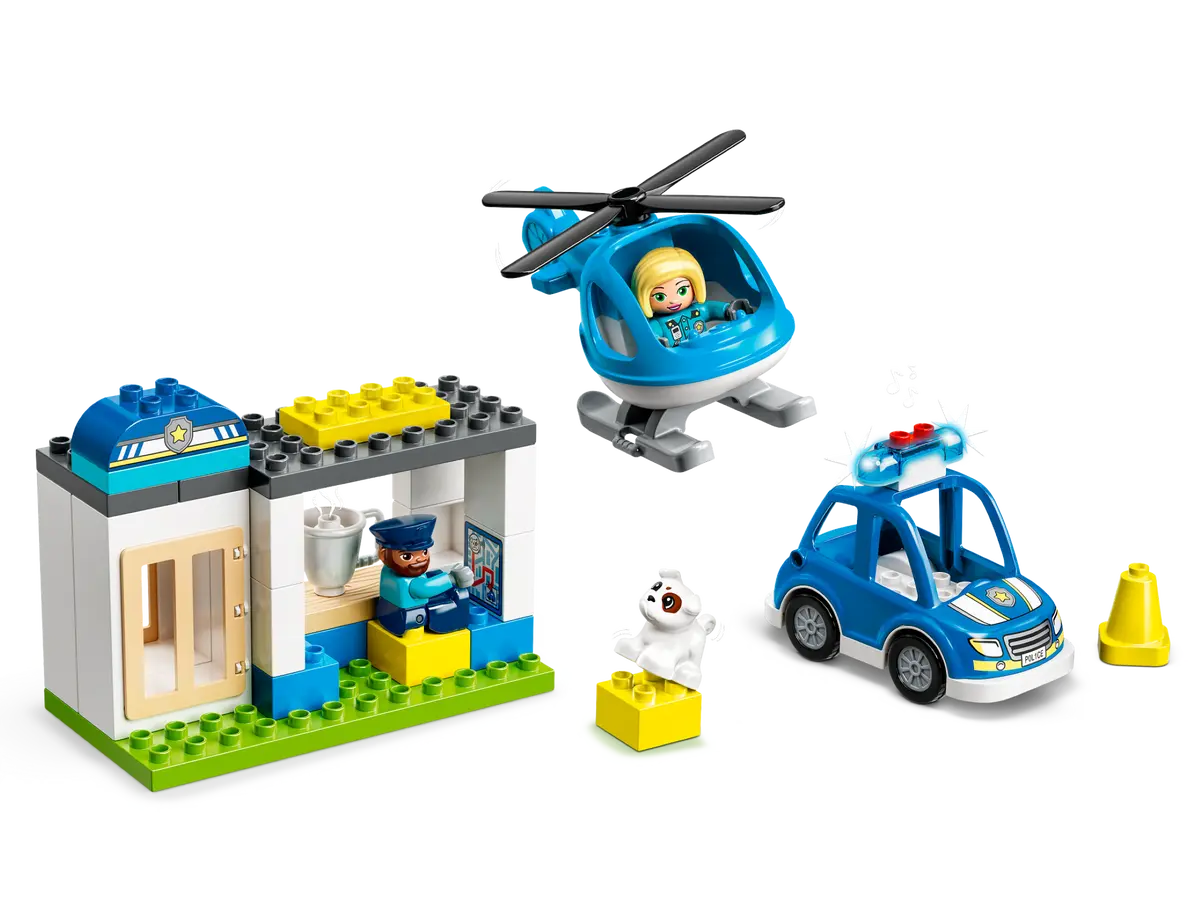 Police Station & Helicopter