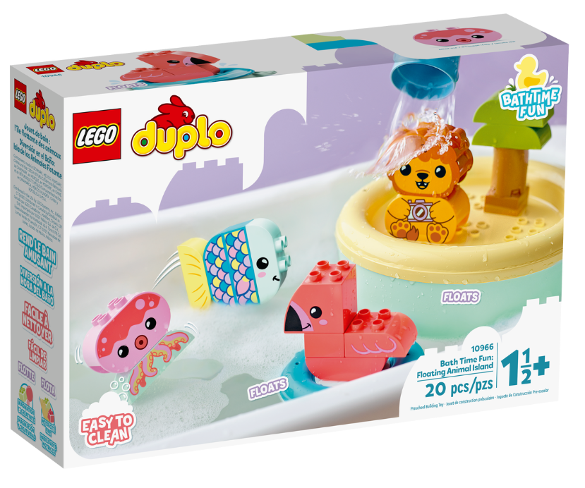 LEGO Bath Time Fun: Floating Animal Island