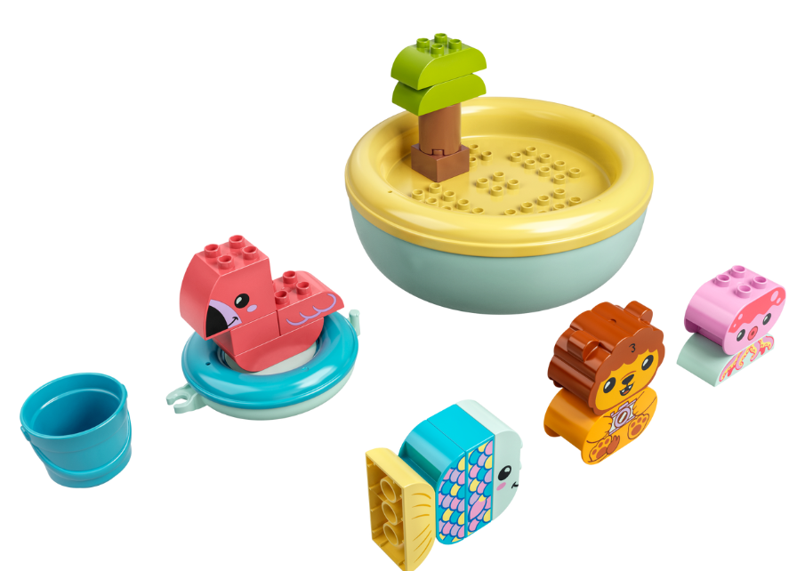 LEGO Bath Time Fun: Floating Animal Island