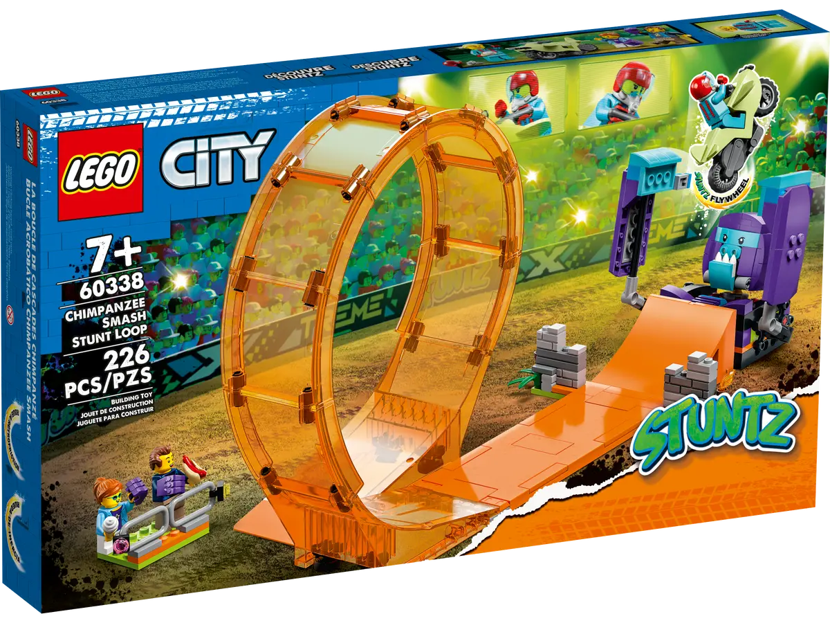 LEGO Smashing Chimpanzee Stunt Loop