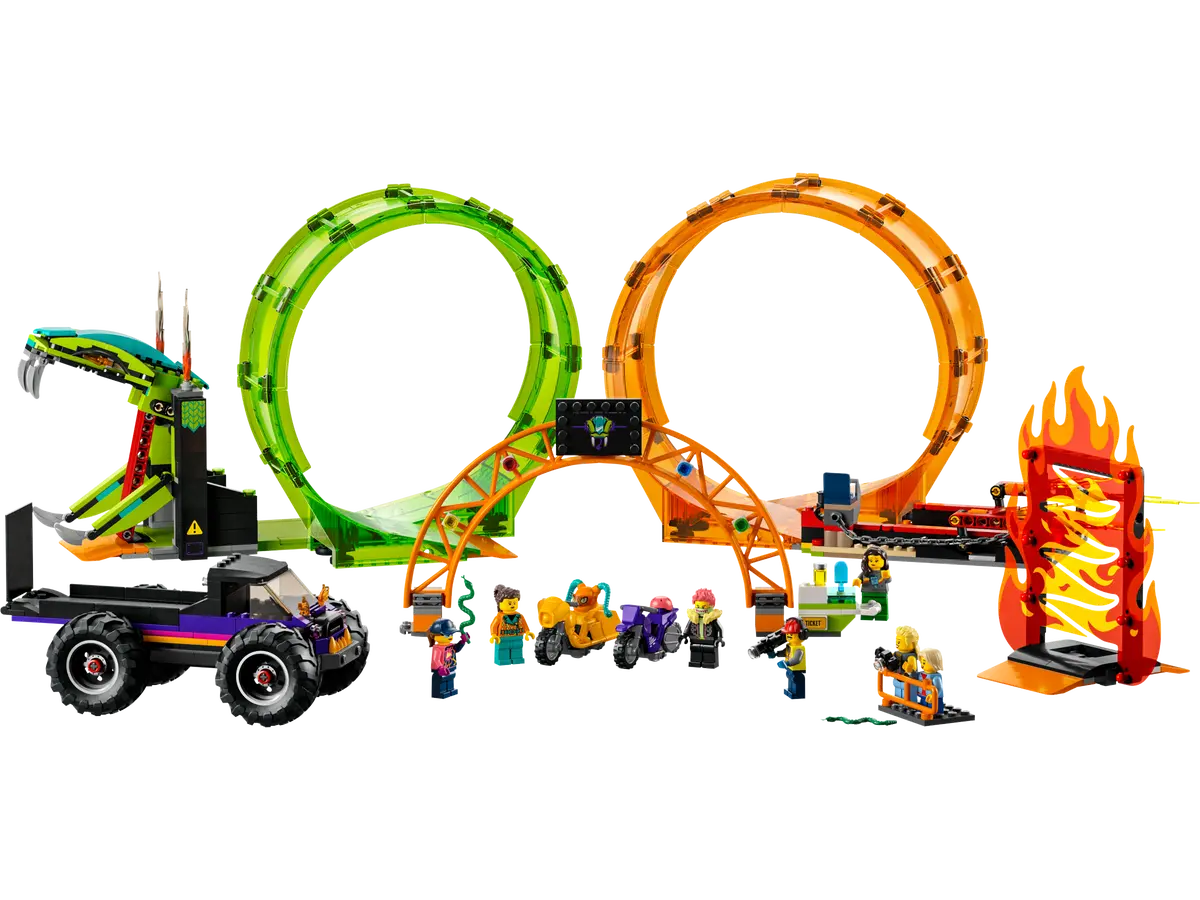 LEGO Double Loop Stunt Arena