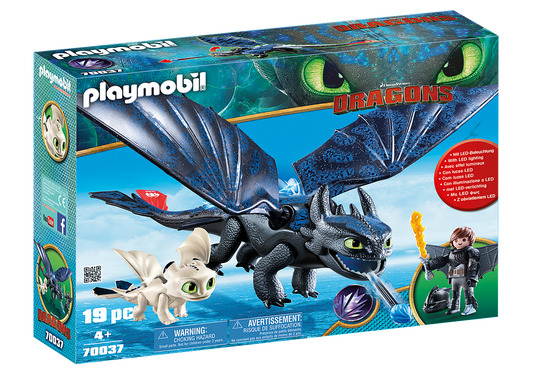 Playmobil Hiccup and Toothless Playset