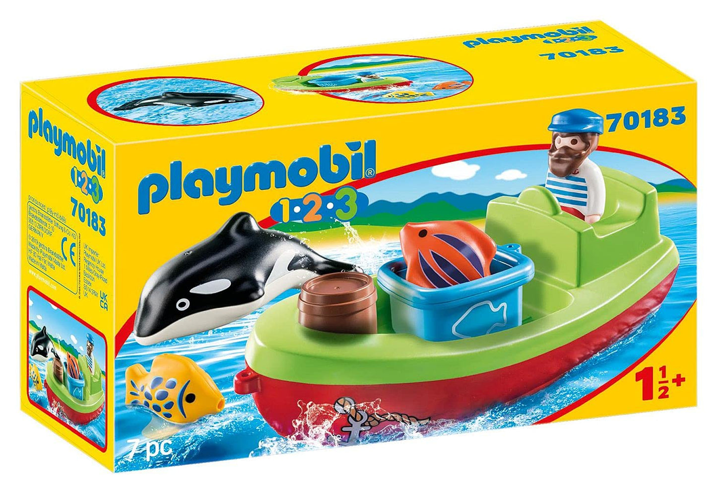 Playmobil Fisherman with Boat