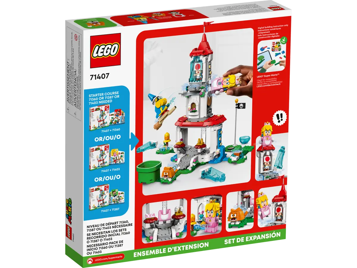 LEGO Cat Peach Suit and Frozen Tower Expansion Set