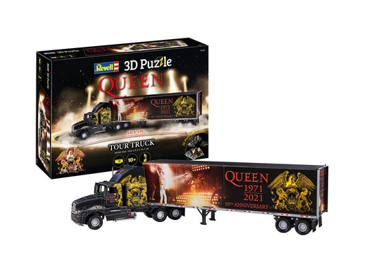 Revell 3D Puzzle QUEEN Tour Truck - 50th Anniversary