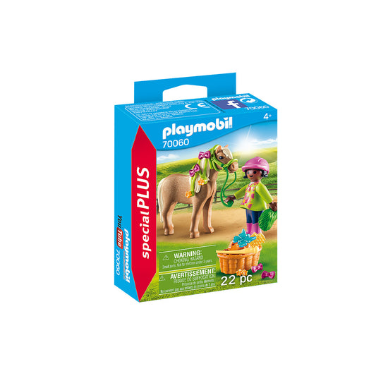 Playmobil Girl with Pony