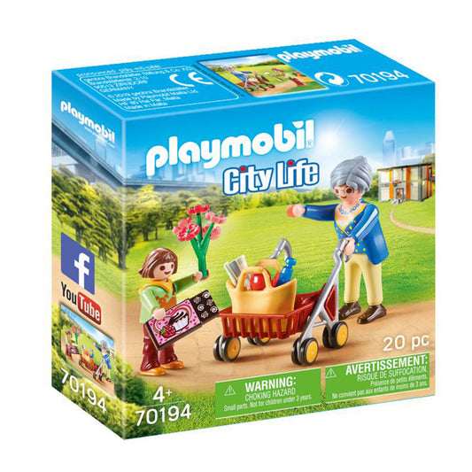 Playmobil Grandmother with Child
