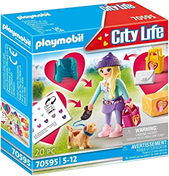 Playmobil Fashionista with Dog