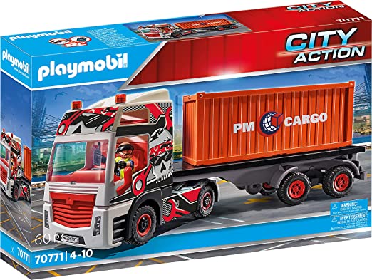 Playmobil Truck with Cargo Container