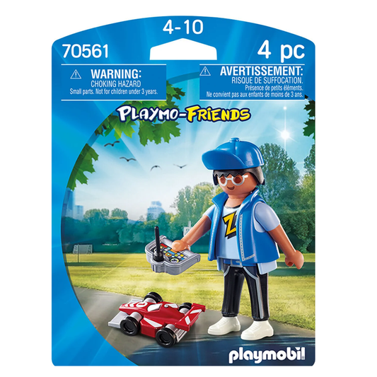 Playmobil Boy with RC Car