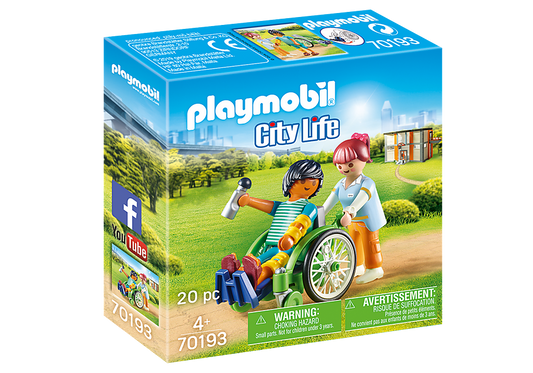 Playmobil Patient in Wheelchair