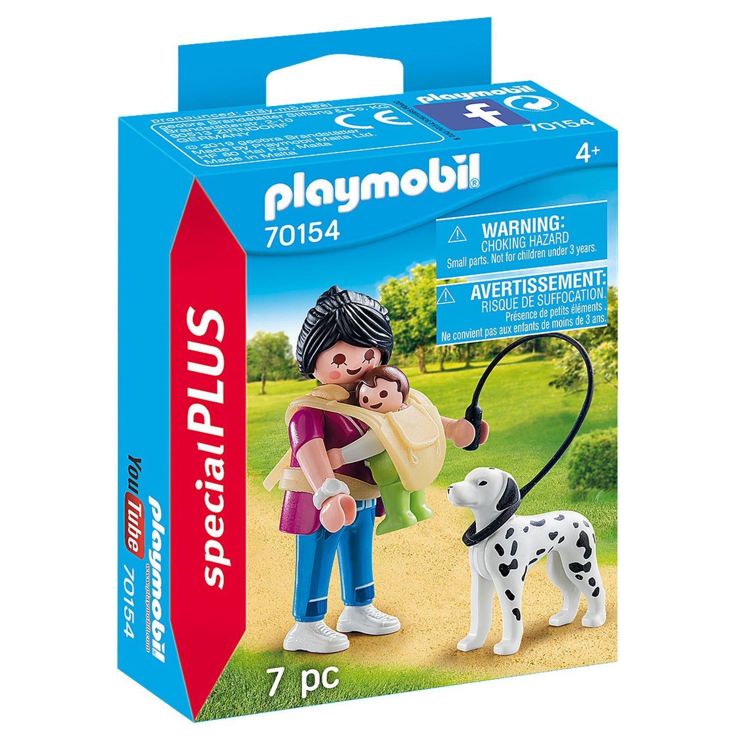 Playmobil Mother with Baby and Dog