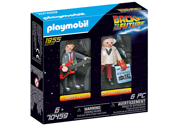 Playmobil Back to the Future Marty Mcfly and Dr. E