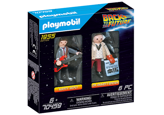 Playmobil Back to the Future Marty Mcfly and Dr. E