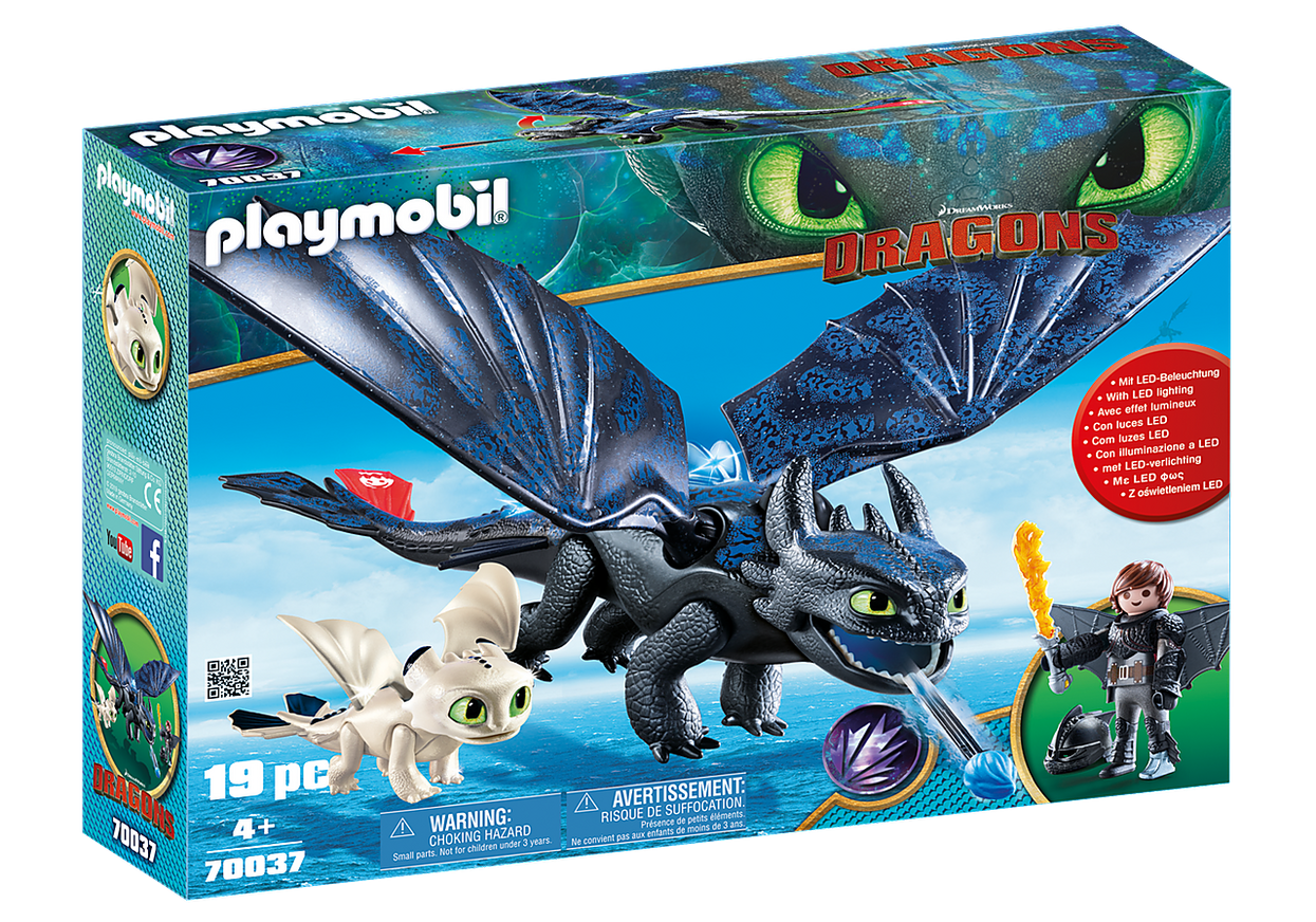 Playmobil Hiccup and Toothless Playset