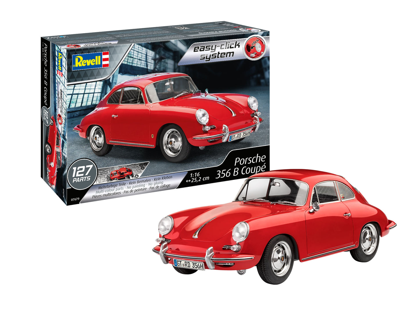 Revell Porsche 356 Coupe (easy click)