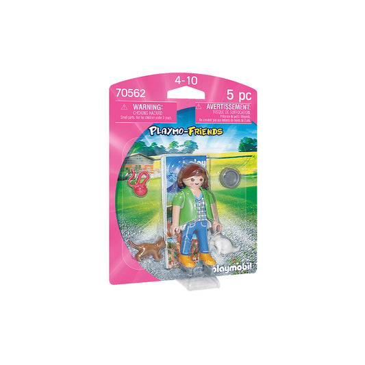 Playmobil Girl with Kittens