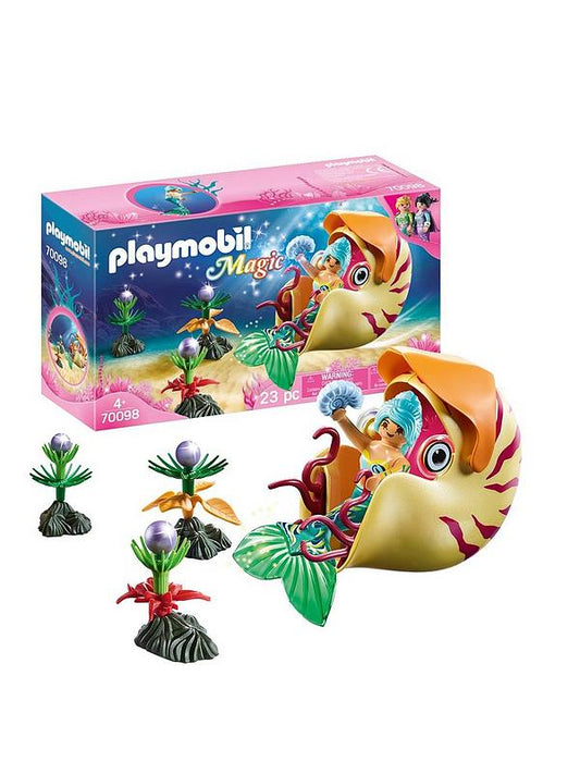 Playmobil Mermaid with Sea Snail Gondola
