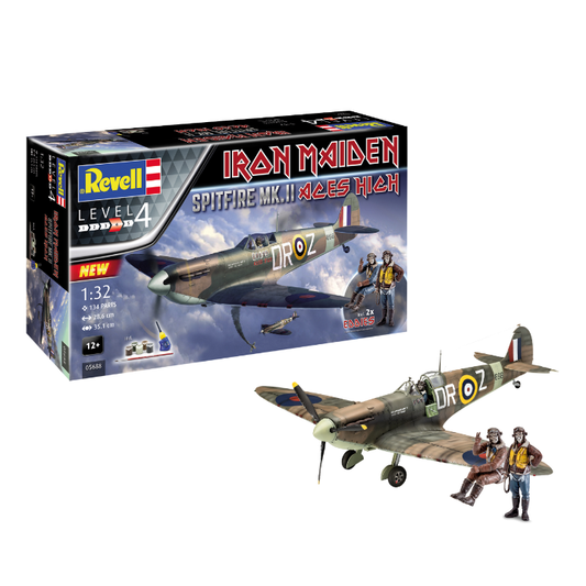 Revell Gift Set Spitfire Mk.II "Aces High"  Iron Maiden