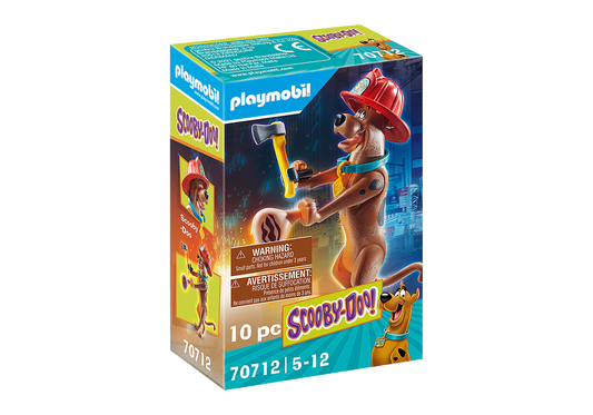 Playmobil SCOOBY-DOO! Collectible Firefighter Figu